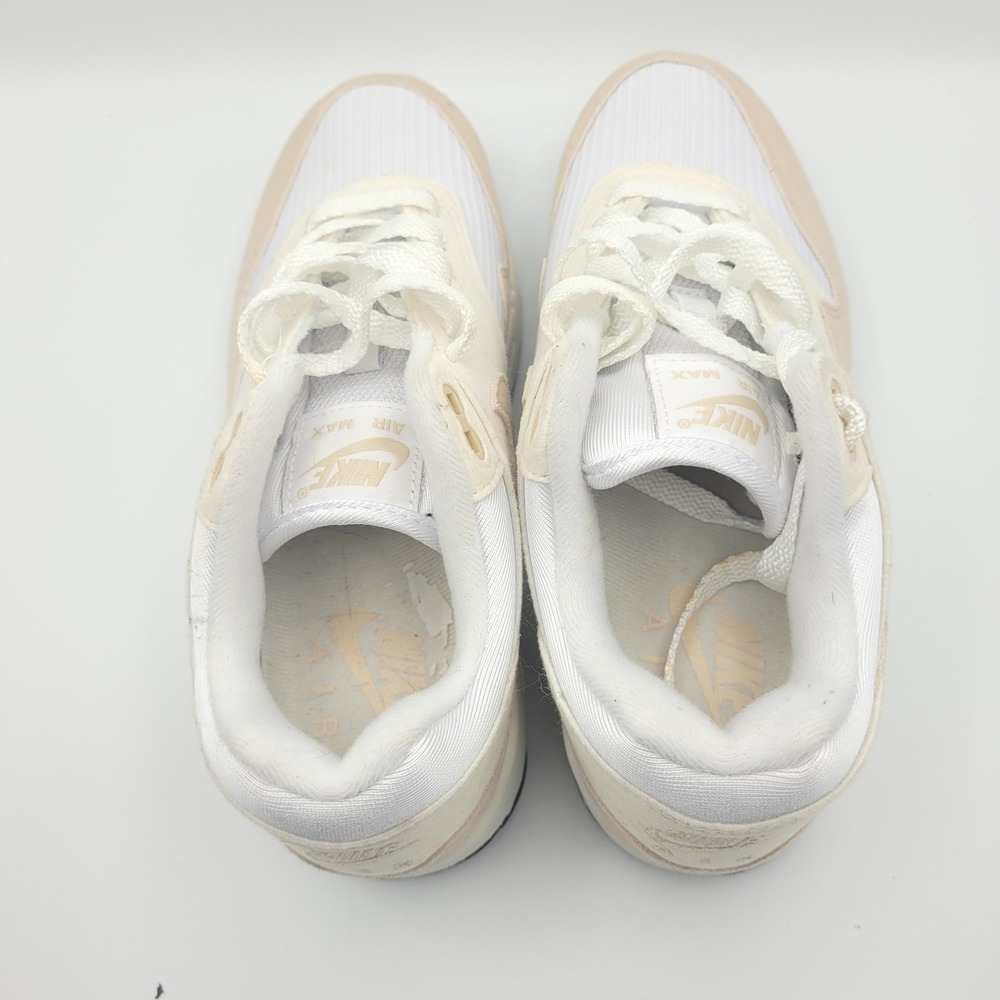 Nike Air Max 1 Sneakers Womens 6.5 Sanddrift Beige DZ2628-101 Suede Mesh - Picture 6 of 11